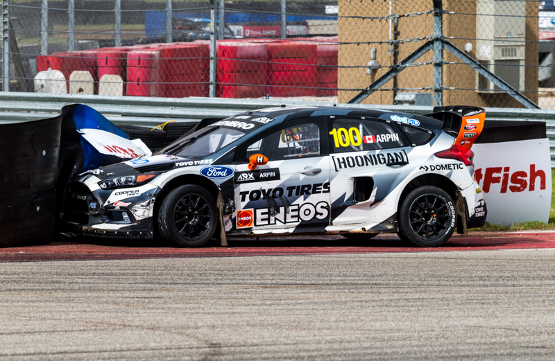 Illustration for article titled Through Rain and Texas Heat, Rallycross Put On a Hell of a Show in Austin